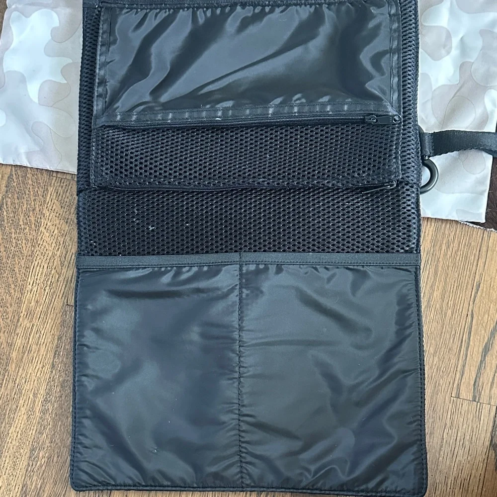 Dagne Dover “Joey” Black Mesh Diaper Changing Kit